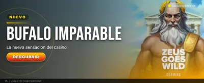1xbet Perú Buffalo Win Banner